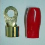 Aκροδέκτες Τρύπα Επίχρυσος/Λάστιχο 25Χ40 SS14435 8.5mm