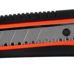 Μαχαίρι Φαλτσέτας Φαρδύ 18MM με ασφάλεια KNF-0001 POWERTECH