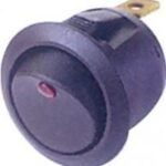 Διακόπτης Κούνιας Φ20+Led Flat R13-11