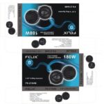 Μεγάφωνα Αυτοκινήτου 5.25 180W MAX FX-2164N Felix