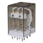 Ρελέ Τετράγωνη Βάση 3 Επαφες 24VDC PCB HH53