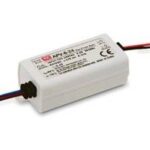 Τροφοδοτικό Led Στεγανό Switch 12V/0.67A/8.04W IP42 APV-8-12 MEAN WELL