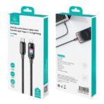 Καλώδιο Lightning σε USB-C SJ749 30W 480Mbps 1.2m μαύρο USAMS