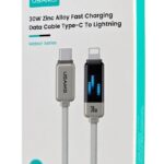 Καλώδιο Lightning σε USB-C SJ743 30W 480Mbps 1.2m λευκό USAMS