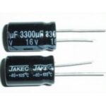Πυκνωτές Ηλεκτρολυτικοί 16V 3300μF 105oC