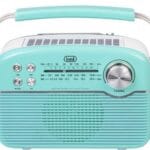 Ραδιόφωνο Αναλογικό Επιτραπέζιο Solar Vintage Radio με ΒΤ RA-7F50/GR