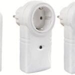 Τηλεχειριζόμενη Πρίζα 2 Πρίζες +1 Τηλεχειριστήριο 30012