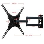 Βάση LCD 2 Μπράτσα 50K 32-55' VESA 400x400 X-400