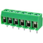 Κλέμενς Πλακέτας 6P P5 h10 300V/8A ΠΡΑΣΙΝΗ DT-126VP DIN