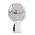 Ανεμιστήρας Επιτραπέζιος Επαναφορτιζόμενος Φ19 5W Λευκό