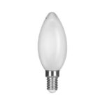 Λάμπα LED Κερί CROSSED FILAMENT 6.5W E14 6500K 220-240V MILKY