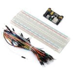 Set MB-102 Solderless Breadboard + PSU + 65pcs Jumper Cable Kit For Arduino