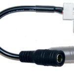 Εξάρτημα Σύνδεσης Adaptor για ταινίες Led 5050 μονού χρώματος με καλώδιο τροφοδοσίας αρσενικό DC connector 5,5x2,1 mm και pin