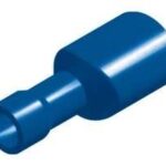 Aκροδέκτες Θηλυκοί Πλήρη Μόνωση Fast Μπλέ 6.3X2.5 F2-6.4VF/8