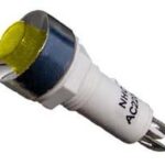 Eνδεικτικό Βιδωτό 10mm 220V Στεφάνι Στρογγυλό XH024