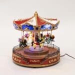 Καρουζέλ Με Αλογάκια Μουσική & Κίνηση Με Μετασχηματιστή 25,3Χ25,1Χ26,3cm