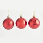 Πλαστική Μπάλα Κόκκινη Σετ 24ΤΜΧ 6cm