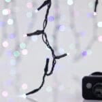 Χριστουγεννιάτικα Λαμπάκια 100Led Opal Χρωματιστό Με 8 Προγράμματα Πράσινο Καλώδιο 3m ΙΡ44