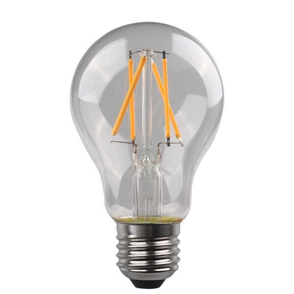 LA703623-1 Λάμπα LED FILAMENT E27 4.2W 4000K 220-240V 480lm CLEAR CROSSED
