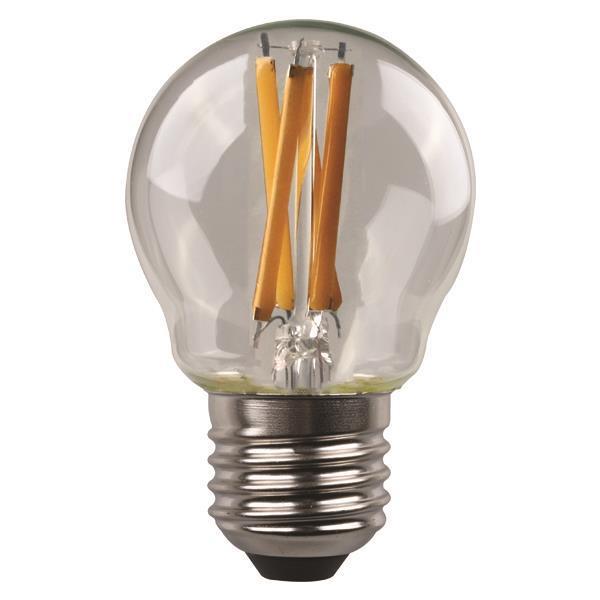 LA764610-1 Λάμπα Led Σφαιρική E27 4.2W 480Lm 220-240V 4000K Crossed Filament