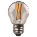 Λάμπα Led Σφαιρική E27 4.2W 480Lm 220-240V 3000K Crossed Filament