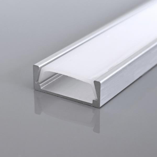 FO508011-1 Προφίλ Αλουμινίου Για Ταινία LED 2000*15,8*5.55 90° VALUEA