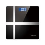 Ζυγαριά Ψηφιακή Μπάνιου Γυάλινη KSC-1508/BLACK 0.2kg-180kg