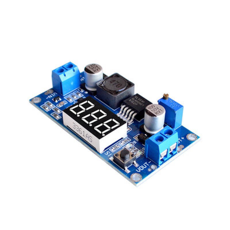 MS683028-1 DC/DC Converter Step Up Από XL6009 DC-DC ADJ Adjustable Boost Module 4.5-32V To 5-40V With Voltmeter