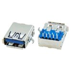 Connector USB A F* 90o Πλακέτας CC088