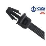 Δεματικά Καλωδίων Με Στήριγμα 4.8X202 ΜΑΥΡΑ PSV200 KSS