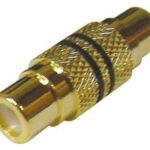 Μούφα RCA F*/F* Mεταλλική Eπίχρυση
