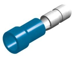 AK051420-1 Aκροδέκτες Boolet M* Μόνωση F Μπλέ F2B