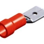 Aκροδέκτες Αρσενικοί Μόνωση Fast Κόκκινοι V1.25-7B