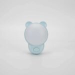 Φωτάκι Νυκτός Με Διακόπτη LED Αρκουδάκι Μπλε 1.2W