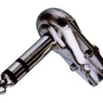 Φίς Καρφί 6.3mm Stereo Αρσενικό Γωνιακό