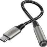 Adaptor ήχου Type C αρσενικό με καλώδιο σε 3,5mm Jack stereo θηλυκό NB-257C