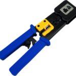 Πένσα Μεταλλική 4Ρ-6Ρ-8Ρ RJ45- RJ11- RJ12 (Με Κόφτες) & Για Διάτρητα Φυσάκια