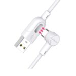 Καλώδιο USB AM*/ TYPE C 1M KSC-374/WHITE/TC