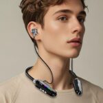 Bluetooth Ακουστικά Με Στέκα Λαιμού Μαύρο 240 Ώρες Λειτουργίας KSC-1484/Β