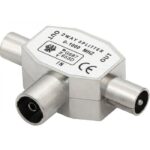 Spliter TV 1F* σε 2M* Μεταλλικό