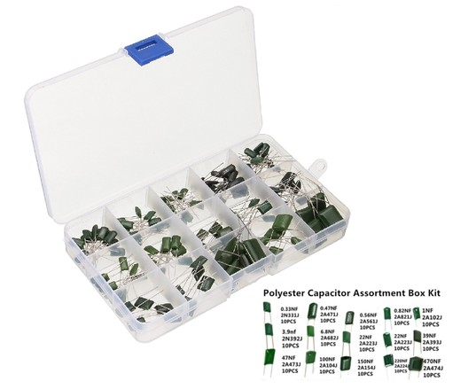 P8510014-1 Σετ Πυκνωτών Πολυεστέρα 0.33nF ~ 470nF