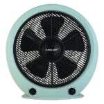 Box Fan Τετράγωνος Ασπρο-Γκρί Φ37 45W
