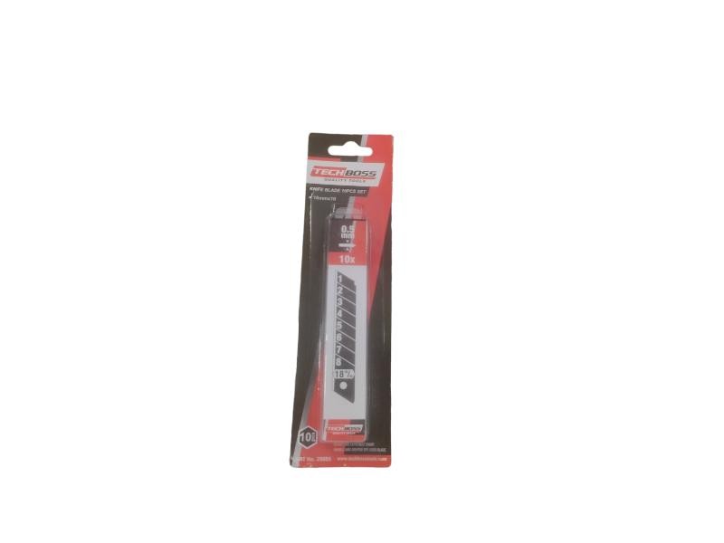 ER931093-1 Σετ Λάμες Ανταλλακτικές Μεγάλες 18MM 10PCS TECH-BOSS