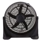 Ανεμιστήρας Box Fan Στρογγυλός Μαύρος Φ50 100W
