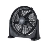 Ανεμιστήρας Box Fan Στρογγυλός Μαύρος Φ50 100W