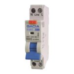 Ρελέ RCBO Μονοπολικό 20A 6KA 30mA 1+N B GACIA TYPE AC