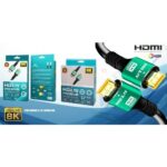 Καλώδιο HDMI-HDMI Επίχρυσο 20M 2.1Version FTT1-092