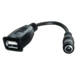 Καλώδιο τροφοδοσίας από dc connector 5.5x2.1mm αρσενικό σε USB A 2.0 θηλυκό CABLE 5,5X2,1 TO USB A (F)