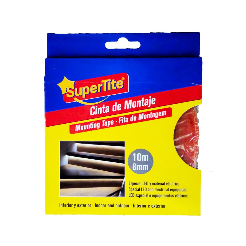 KO141035-1 Ταινία Διπλής Όψης 8mm x 10m Supertite 1255 Led Mounting Tape Ακρυλική